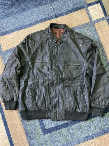 Italian Designers × Leather Jacket Leather jacket… - image 1