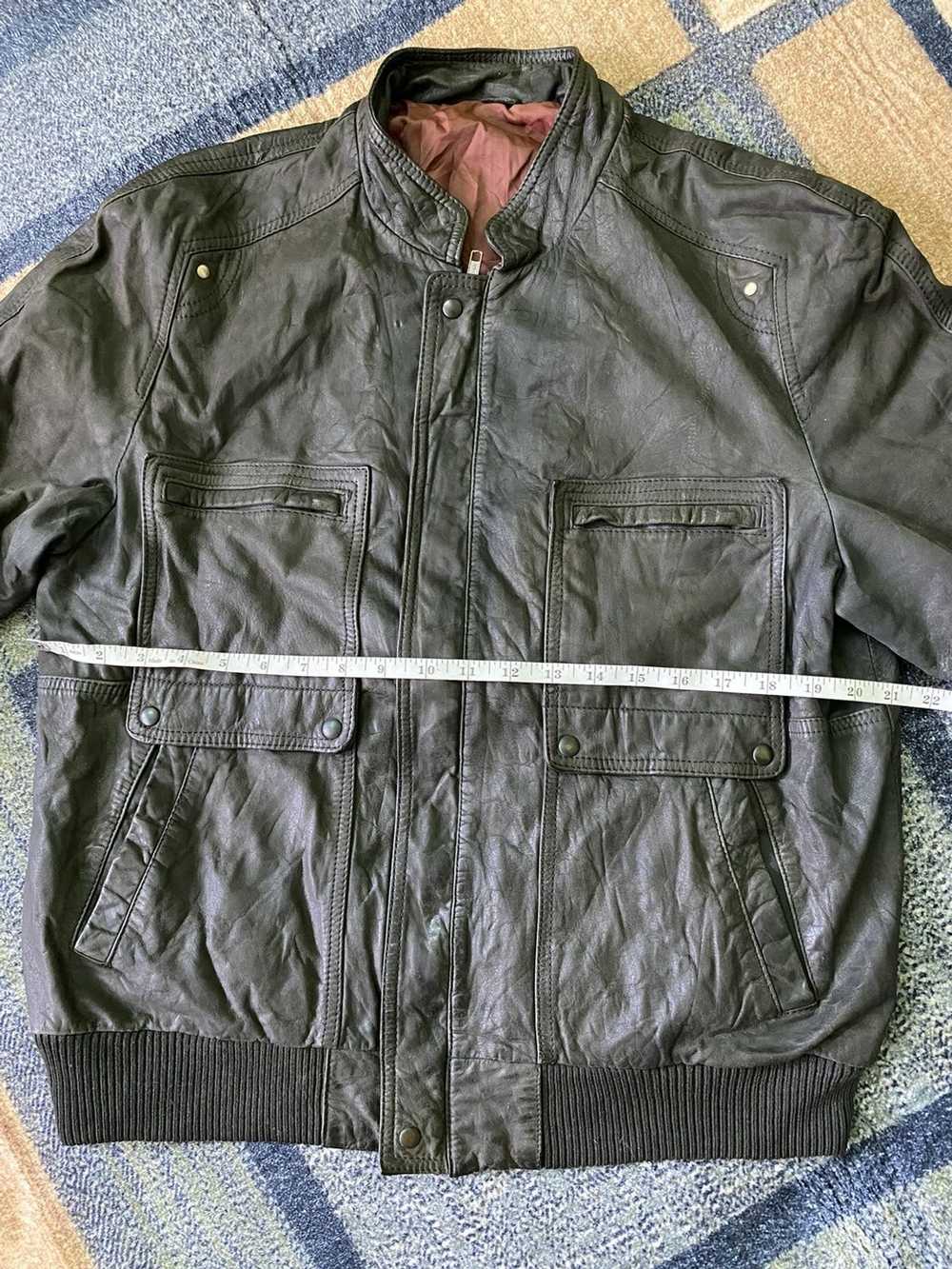 Italian Designers × Leather Jacket Leather jacket… - image 6