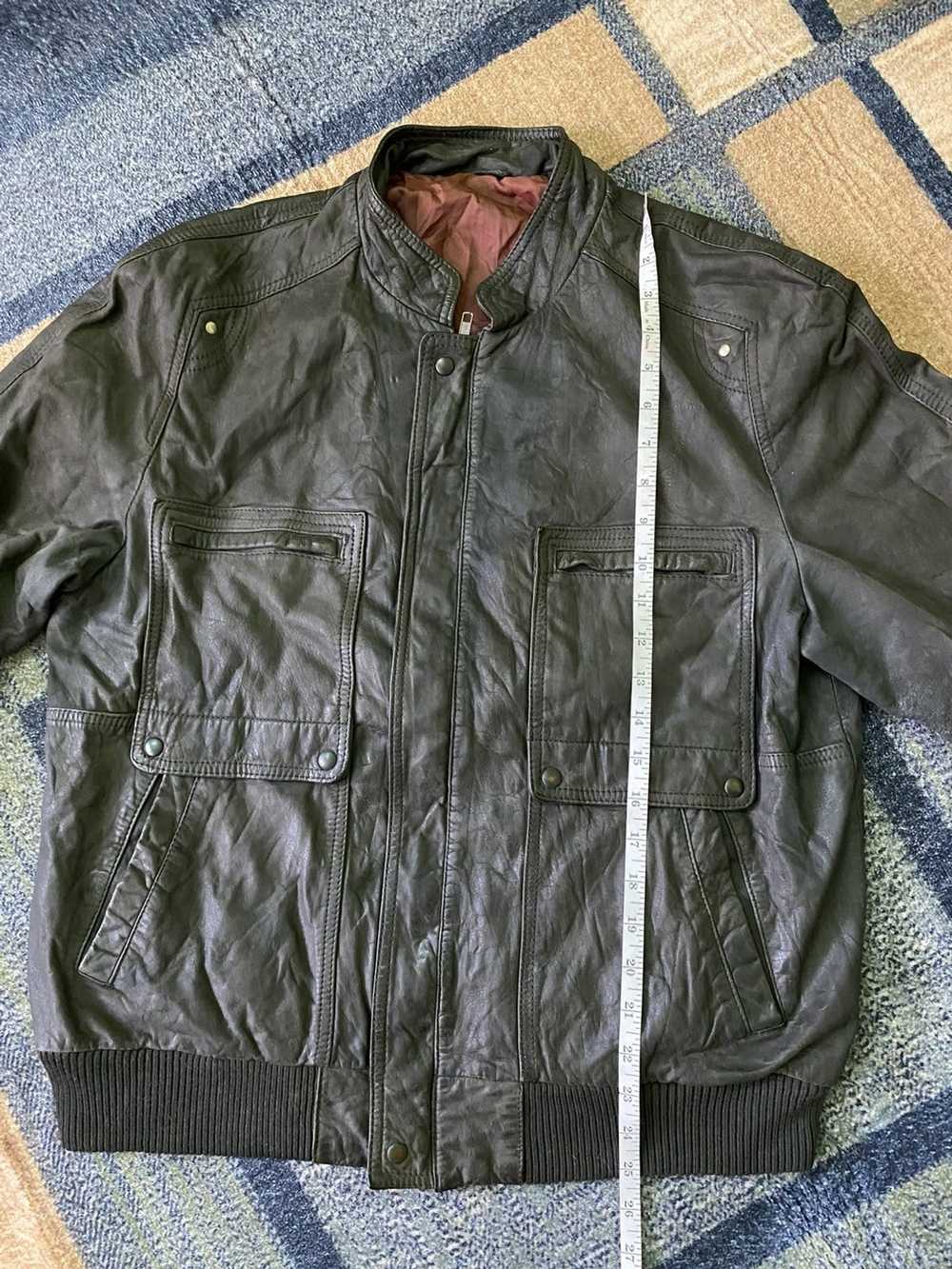 Italian Designers × Leather Jacket Leather jacket… - image 7