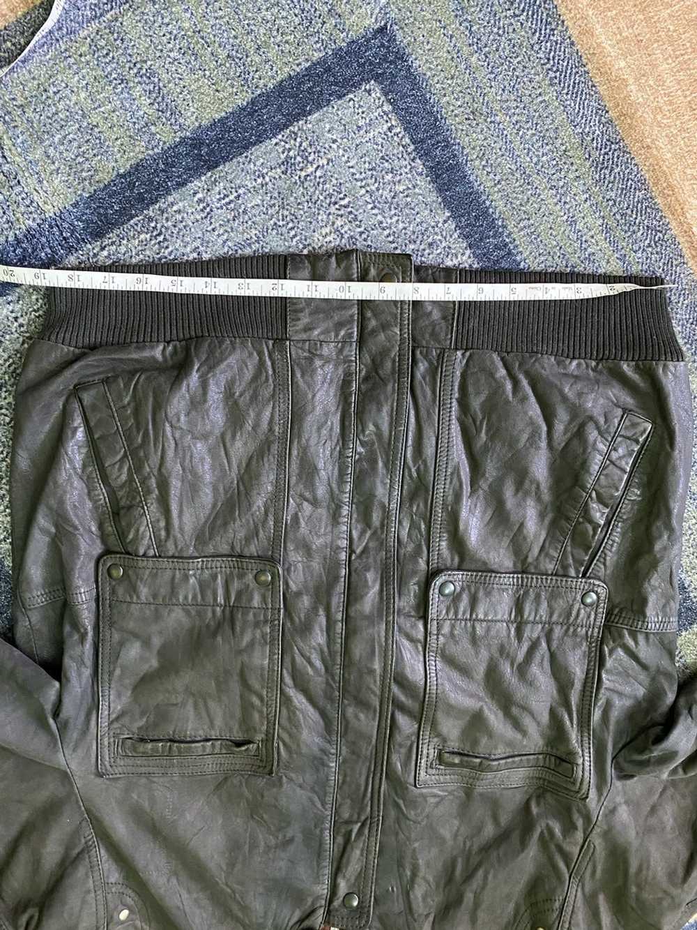 Italian Designers × Leather Jacket Leather jacket… - image 8