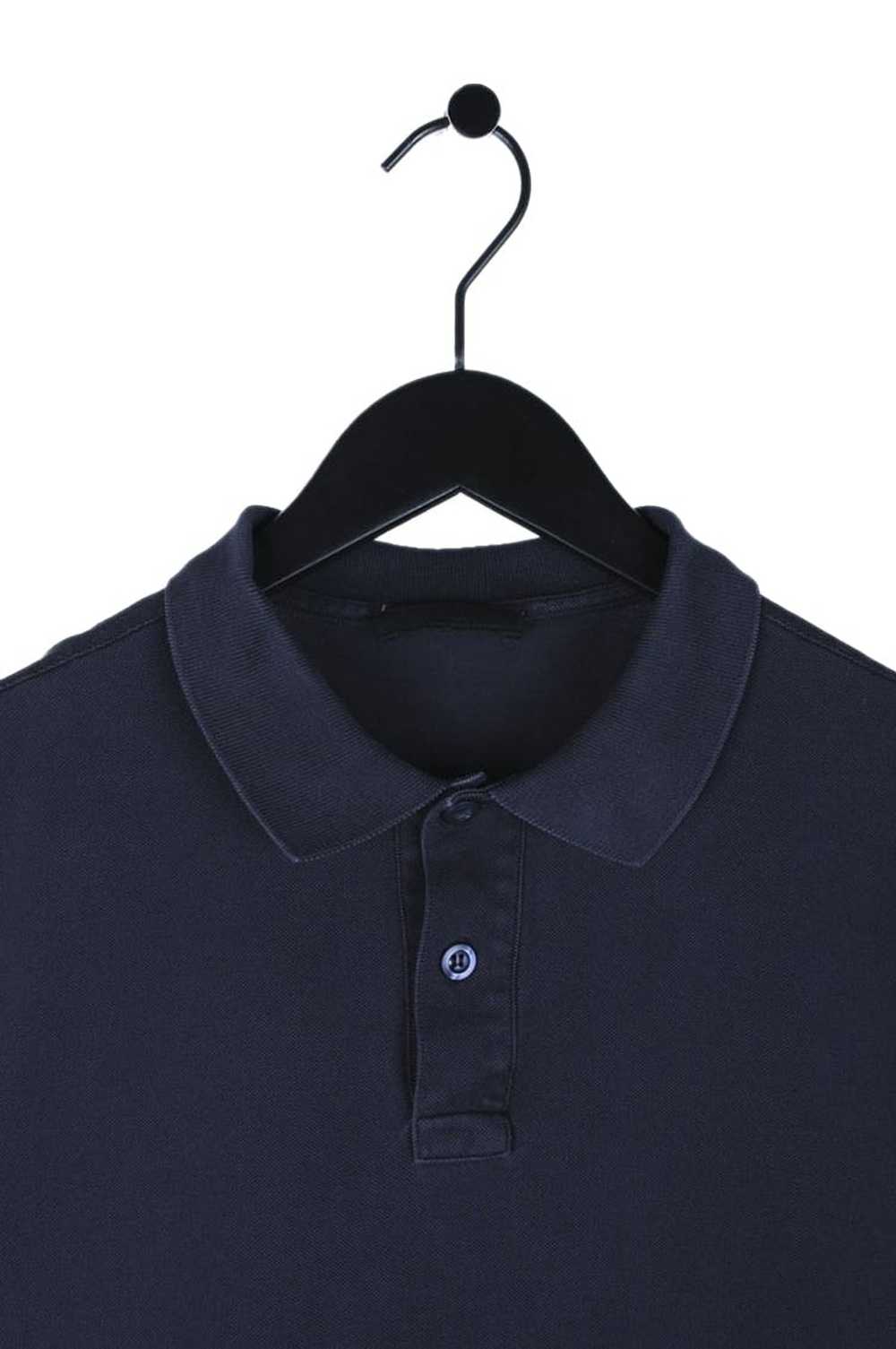Prada Prada Long Sleeves Dark Blue Polo Shirt in … - image 2