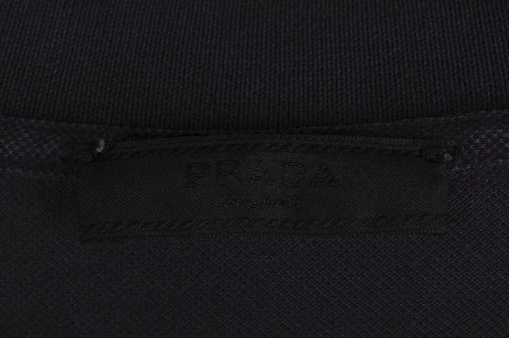 Prada Prada Long Sleeves Dark Blue Polo Shirt in … - image 6