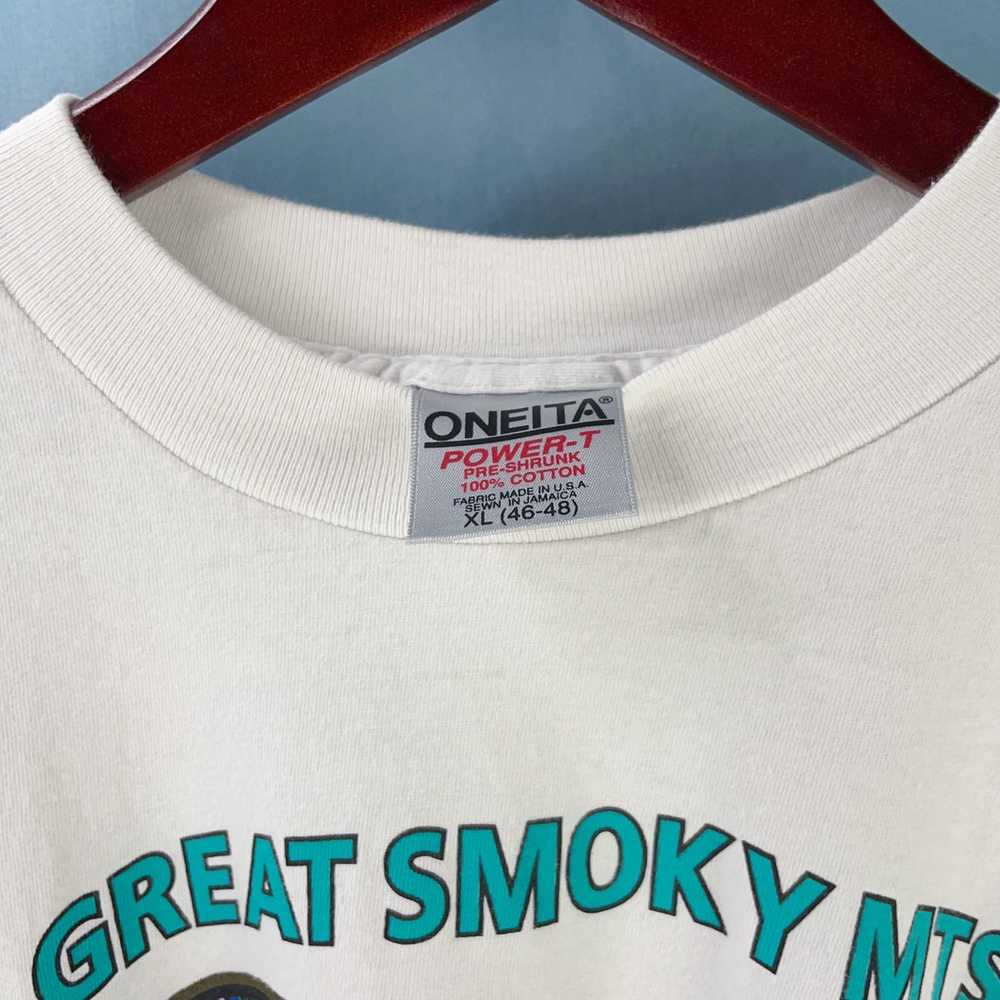 Vintage Vintage great smoky mountains shirt - image 3