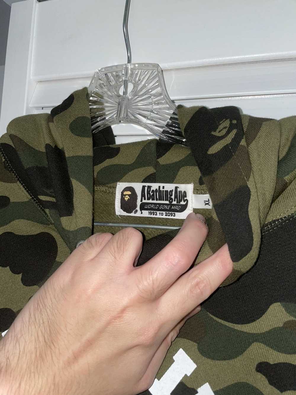 Bape BAPE 1st Camo College Logo Pullover Hoodie - image 4