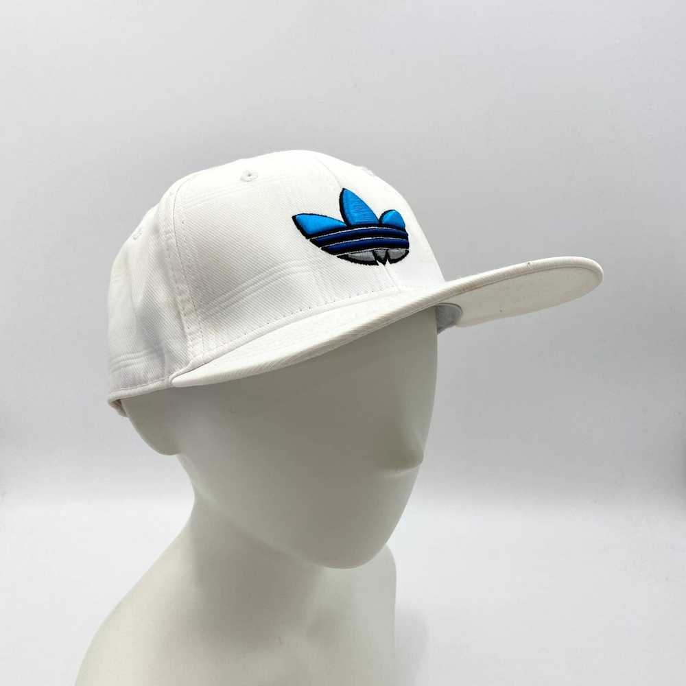 Adidas Adidas White Embroidered Trifoil Baseball … - image 2