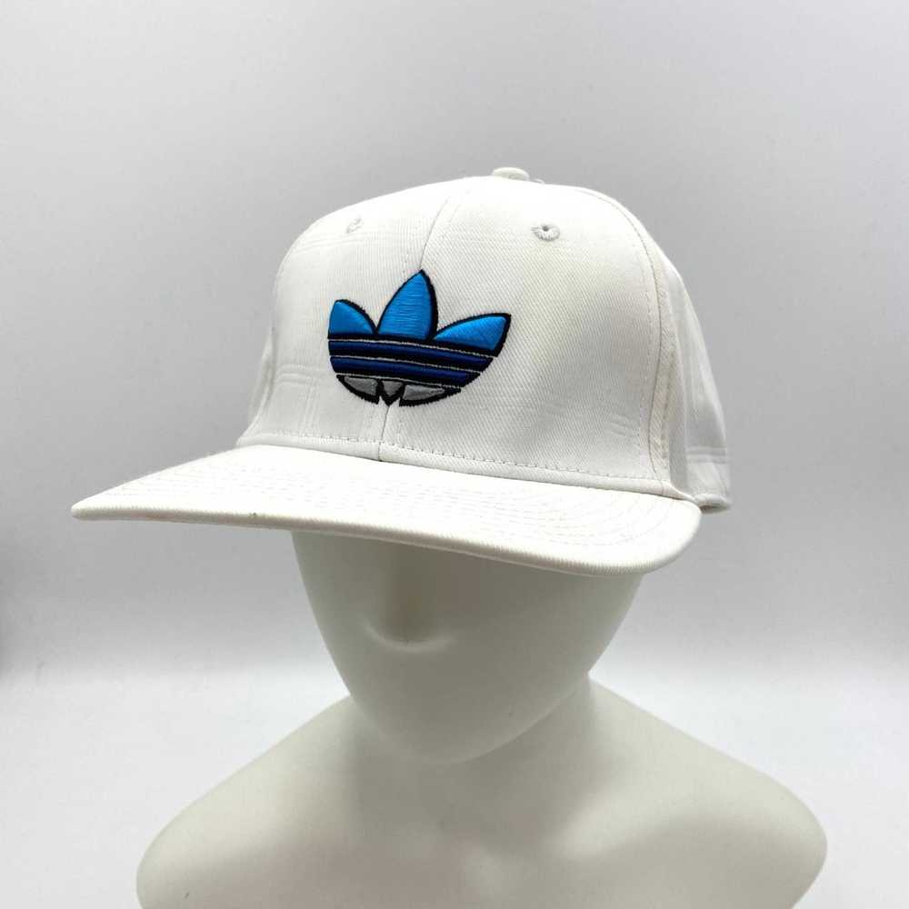 Adidas Adidas White Embroidered Trifoil Baseball … - image 5