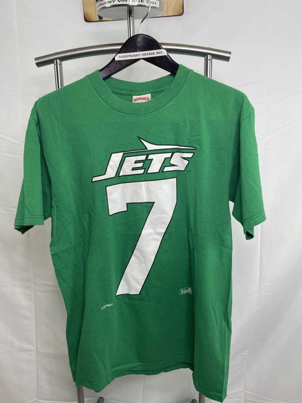 1998-00 New York Jets Chrebet #80 Champion Home Jersey (Good) 3XL