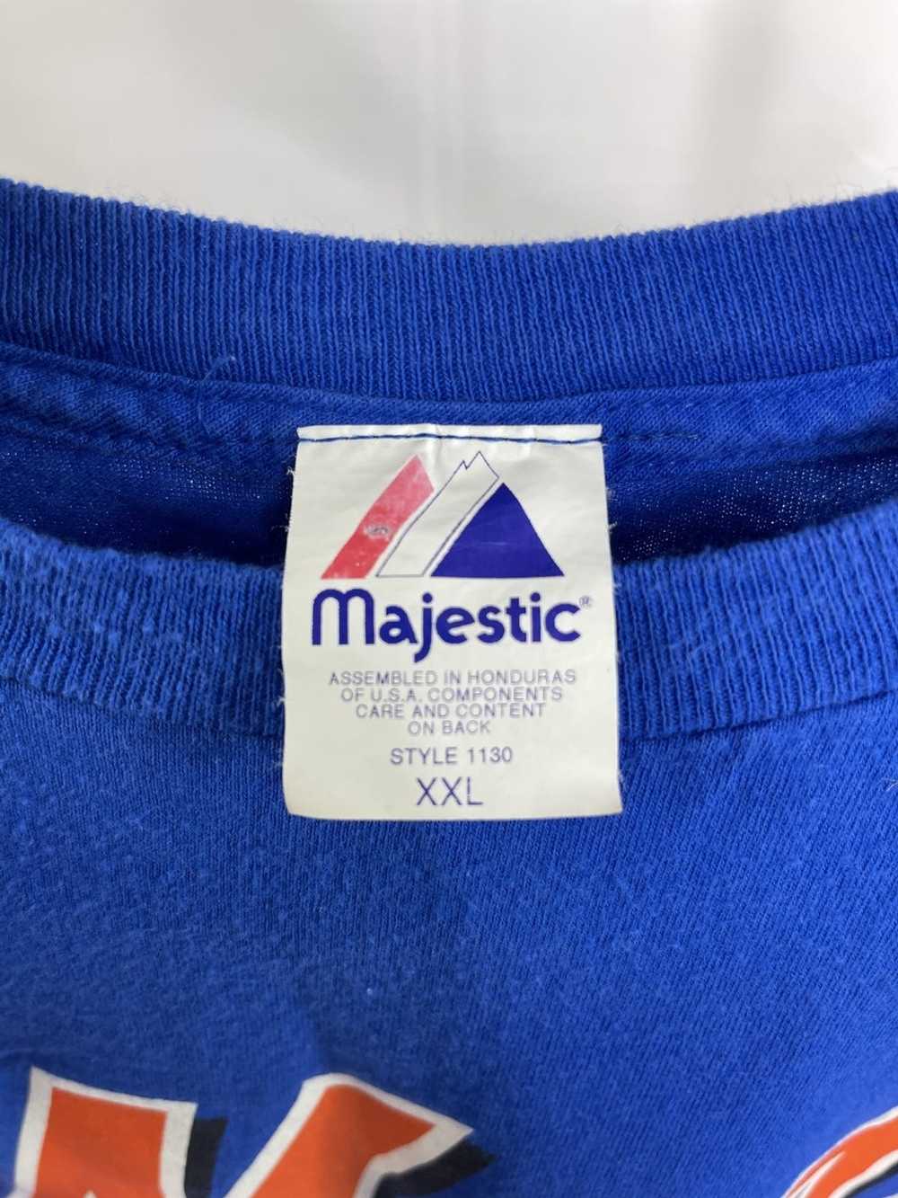 Majestic × Streetwear × Vintage Mets ny TShirt RE… - image 3