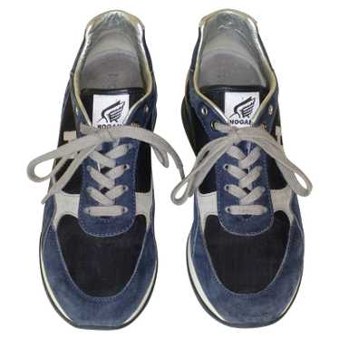 Hogan Trainers Suede in Blue - image 1