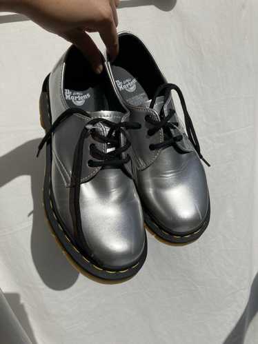 Dr. Martens Dr. Martens 1461 Silver Lo-Top US 6 W - image 1