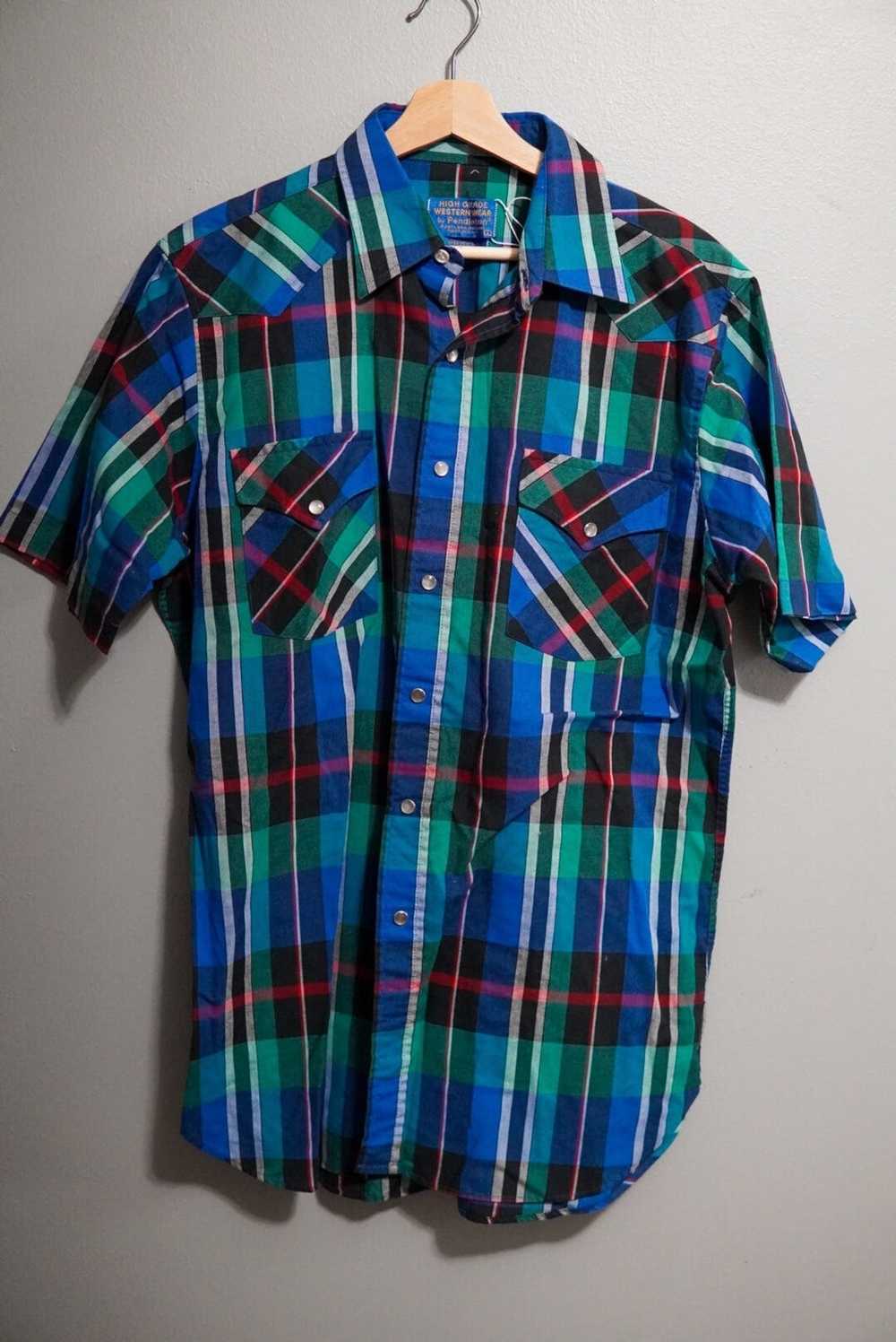 Pendleton Vintage High Grade Western Short Sleeve… - image 1