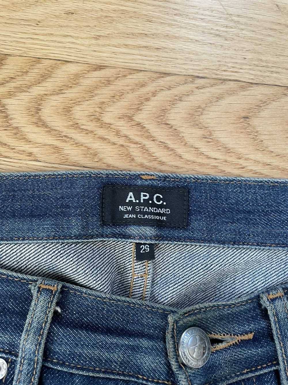 A.P.C. APC New Standard Selvedge Denim Jeans size… - image 3