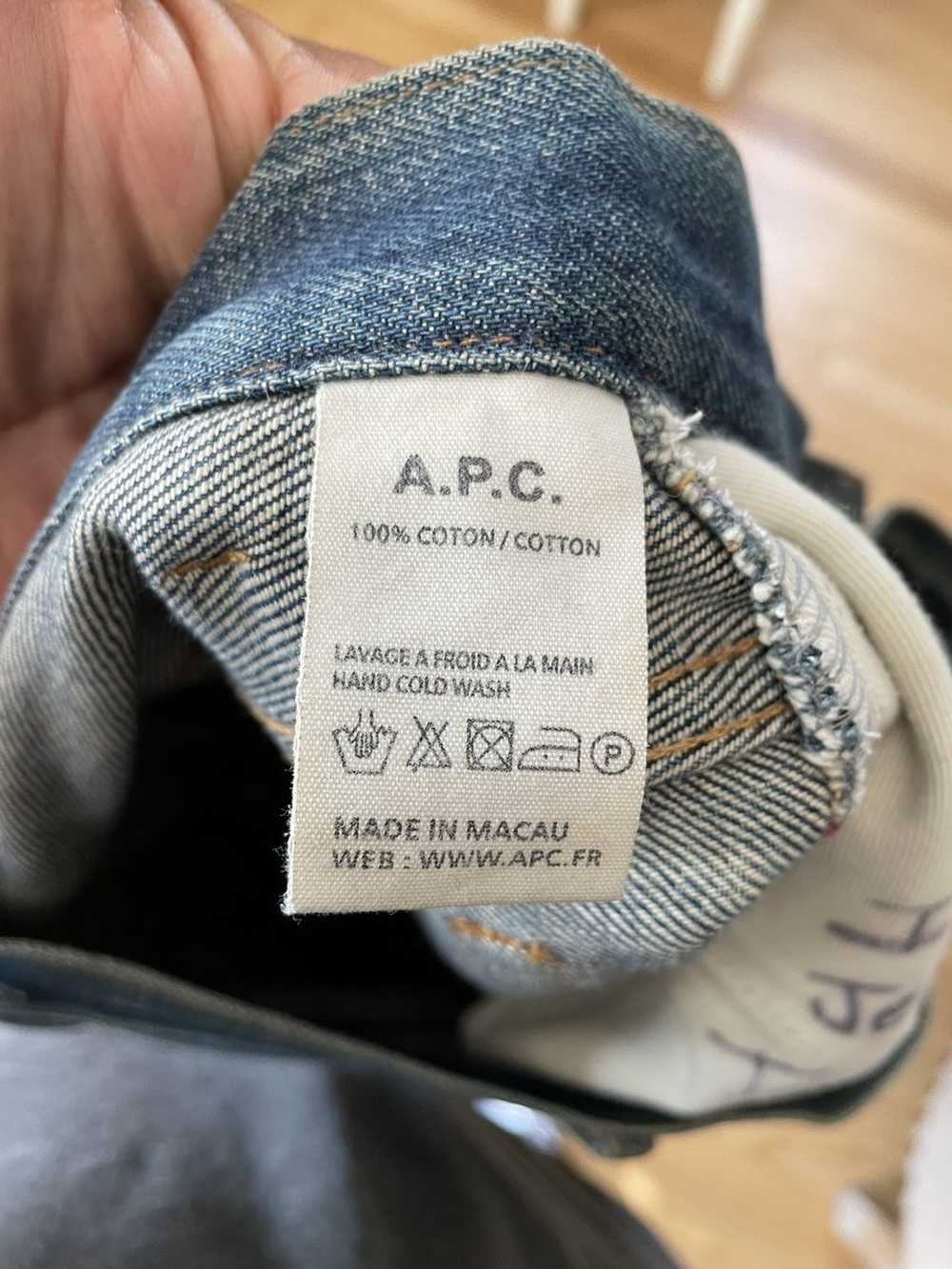 A.P.C. APC New Standard Selvedge Denim Jeans size… - image 4