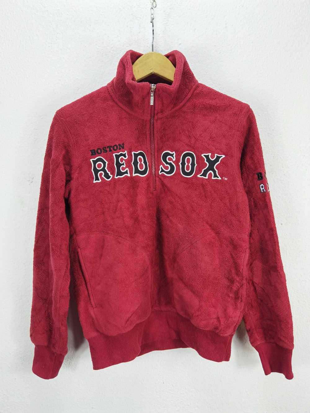 MLB × Uniqlo 2.2 BOSTON REDSOX fleece pullover re… - image 2