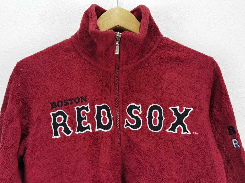MLB × Uniqlo 2.2 BOSTON REDSOX fleece pullover re… - image 3