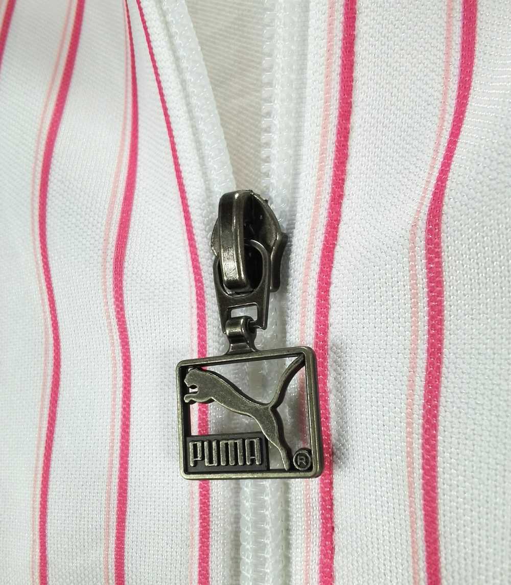 Pink × Puma 2.1 Sport track jacket pink stripe wo… - image 11