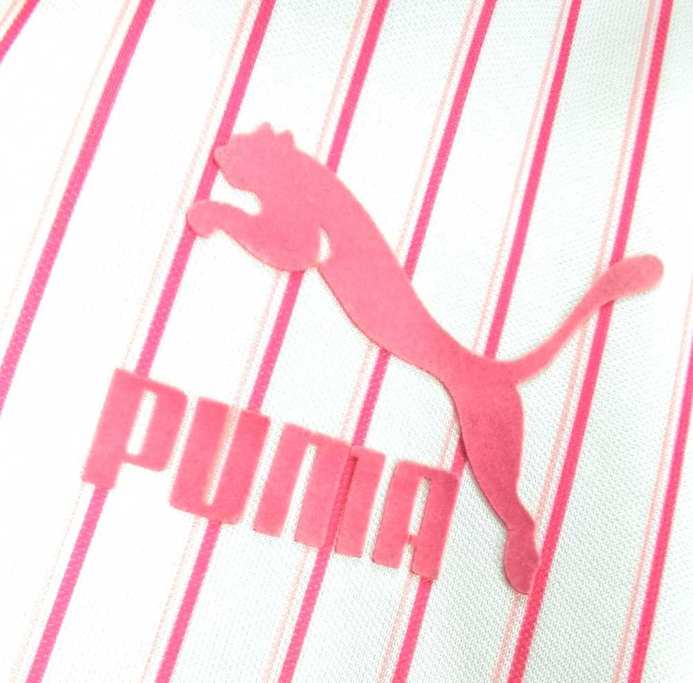Pink × Puma 2.1 Sport track jacket pink stripe wo… - image 9