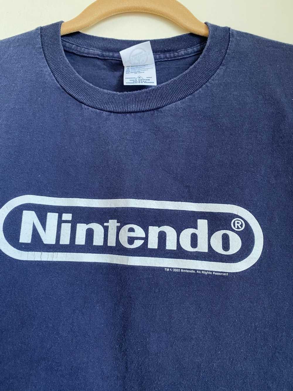 Nintendo × Vintage Vintage 2002 Nintendo Logo Tee - image 2