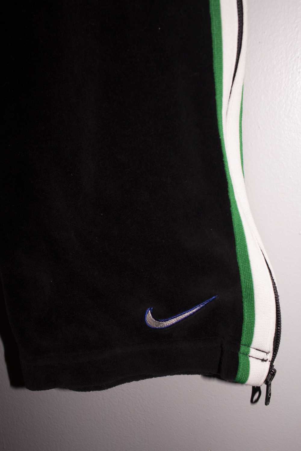 Nike × Vintage 90s Nike Velour Track Pants - image 4
