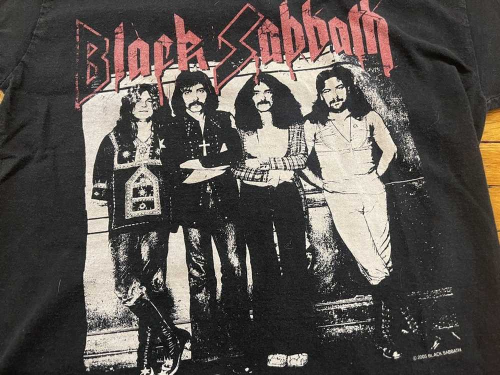 Band Tees × Vintage Vintage Black Sabbath Winterl… - image 3