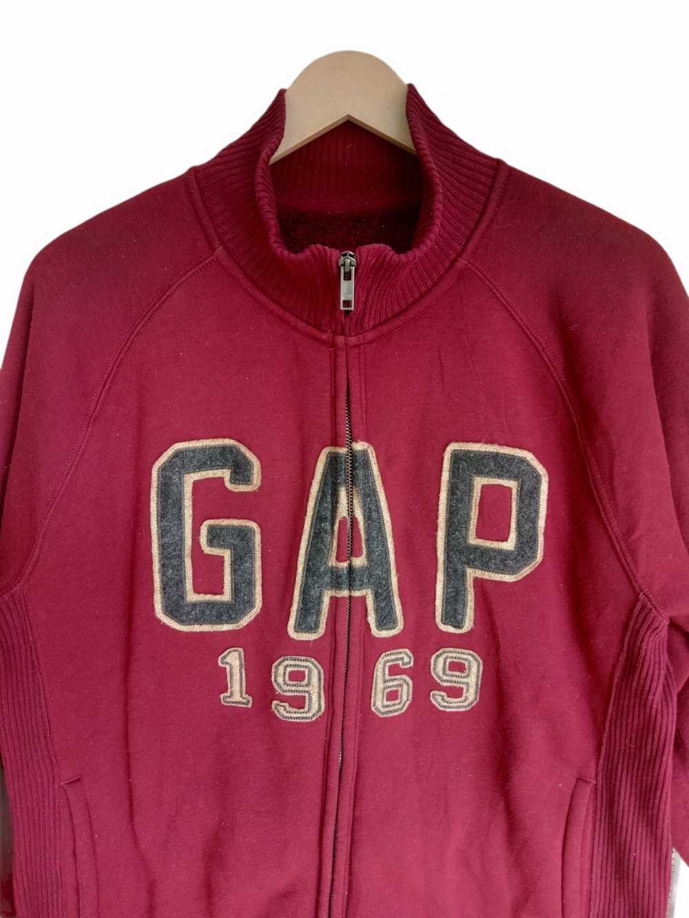 Gap × Streetwear GAP 1969 Fleece Zipper Sweater - image 2