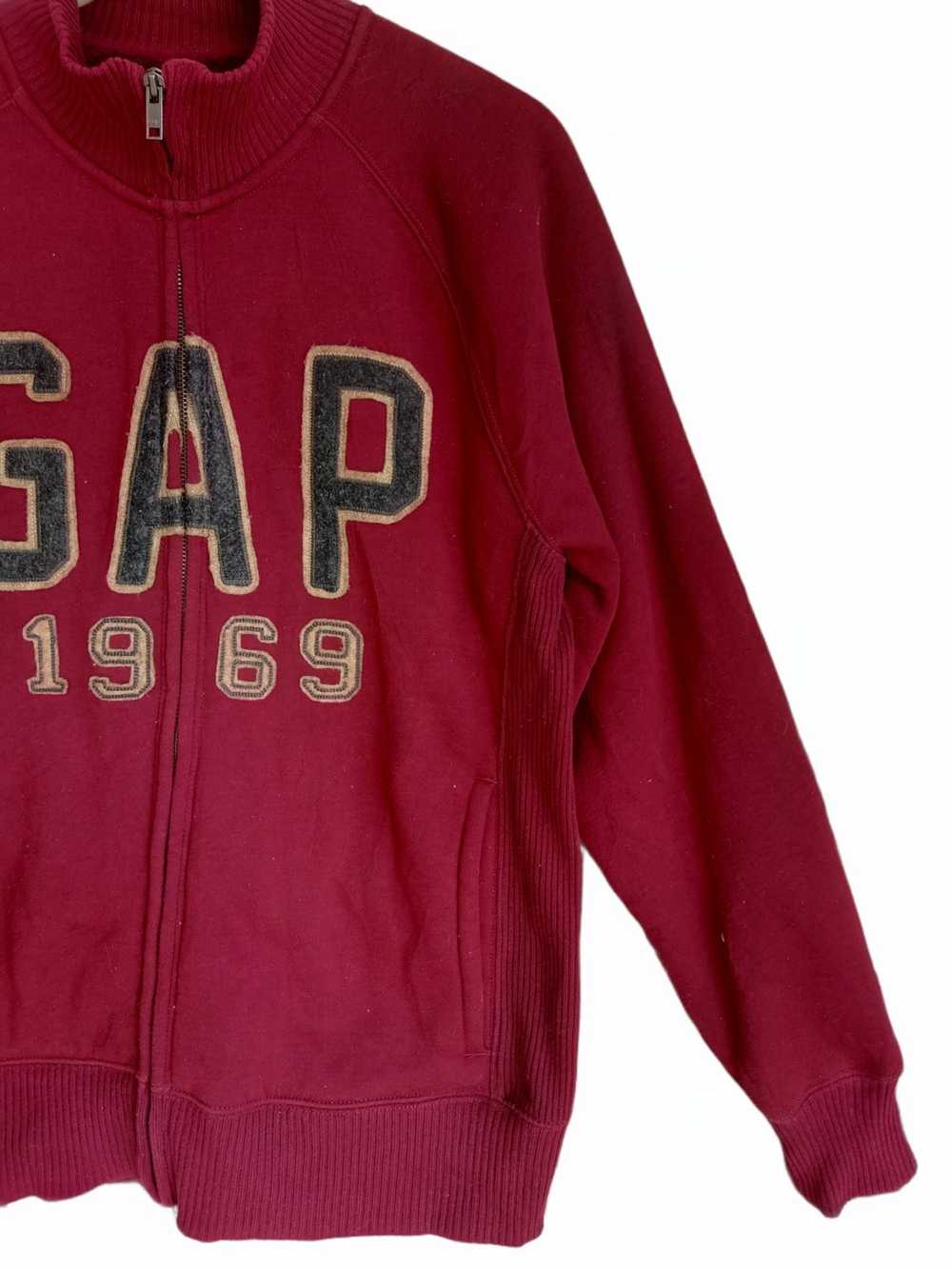Gap × Streetwear GAP 1969 Fleece Zipper Sweater - image 3