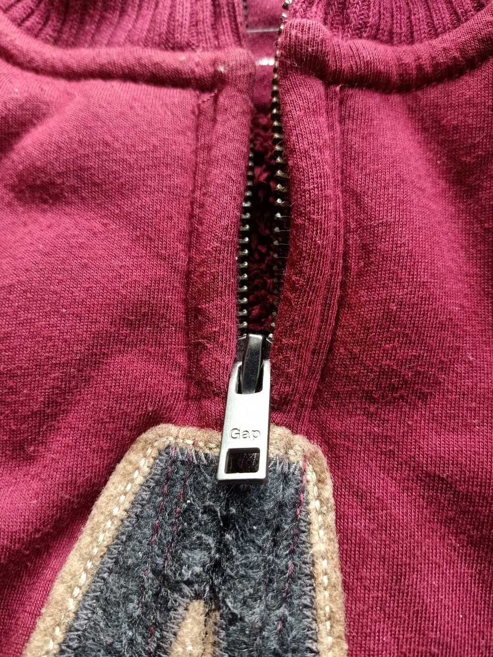 Gap × Streetwear GAP 1969 Fleece Zipper Sweater - image 8