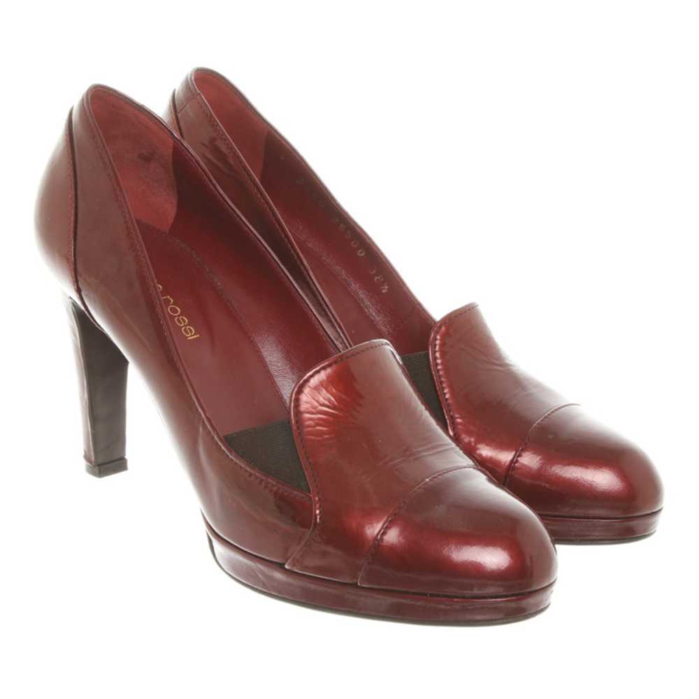 Sergio Rossi Pumps/Peeptoes Patent leather in Red - image 1
