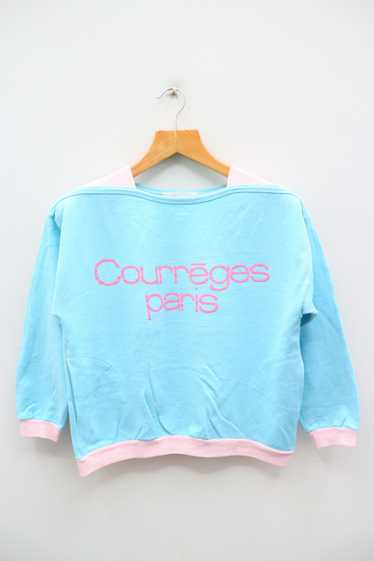 Courreges × Streetwear × Vintage Courreges Sweatsh