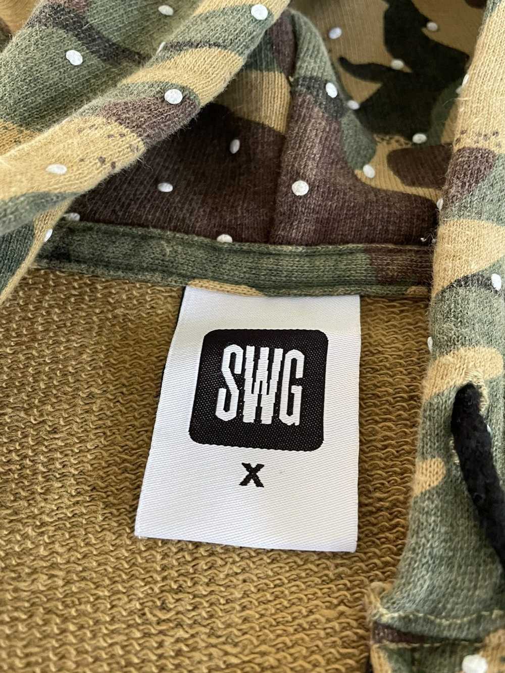 Swagger Dotted camo zip up - image 2