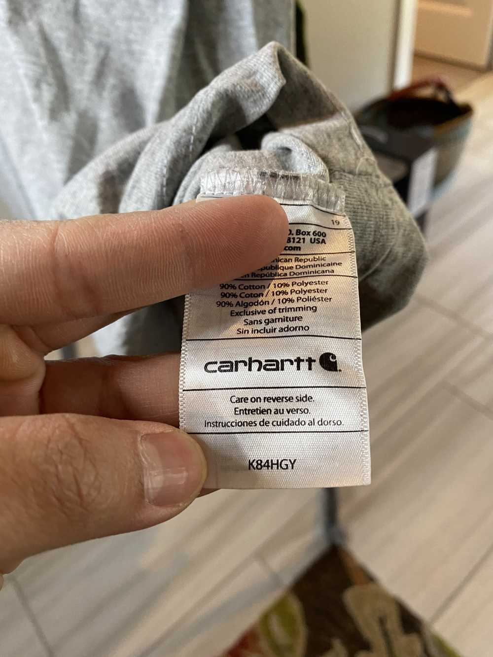 Carhartt × Vintage Carhartt K84 3 Button Pocket T… - image 2