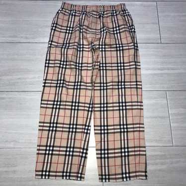 Burberry Burberry Body Nova Check Plaid Pant - image 1