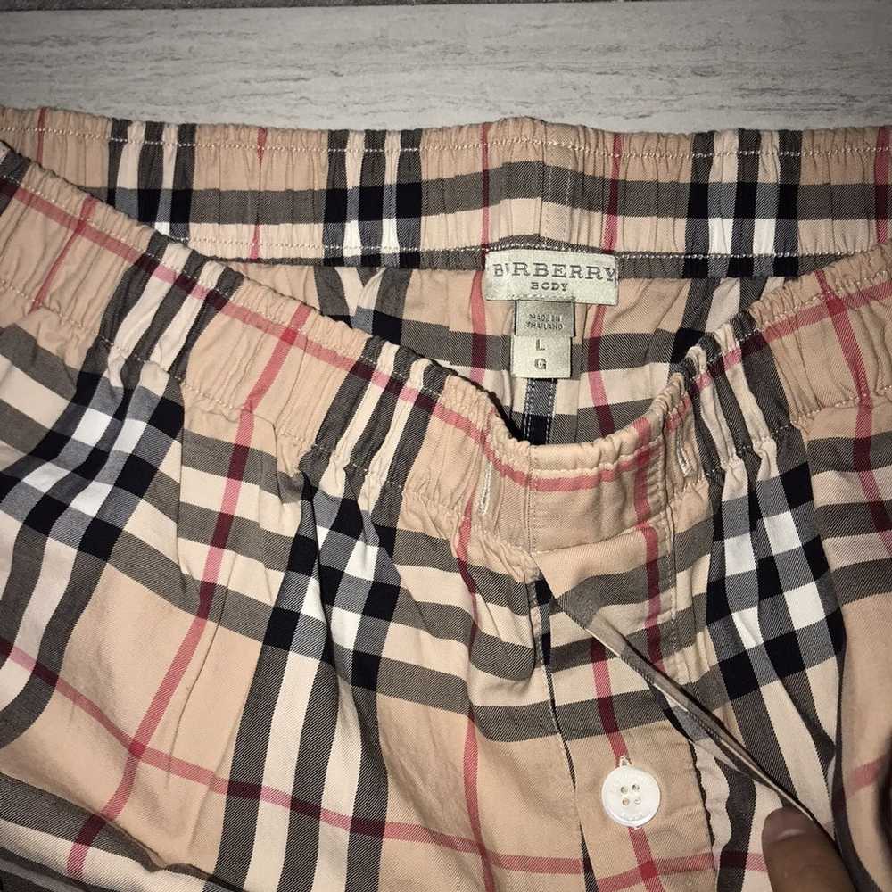 Burberry Burberry Body Nova Check Plaid Pant - image 2