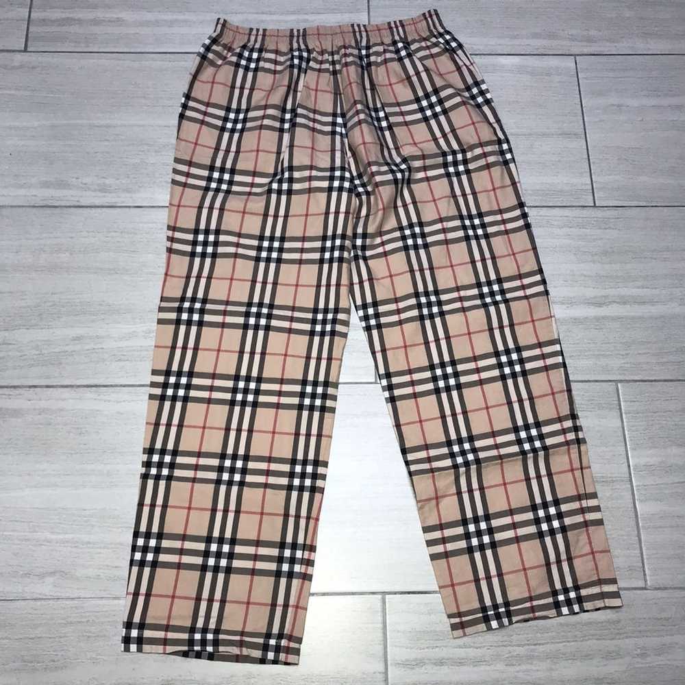 Burberry Burberry Body Nova Check Plaid Pant - image 4