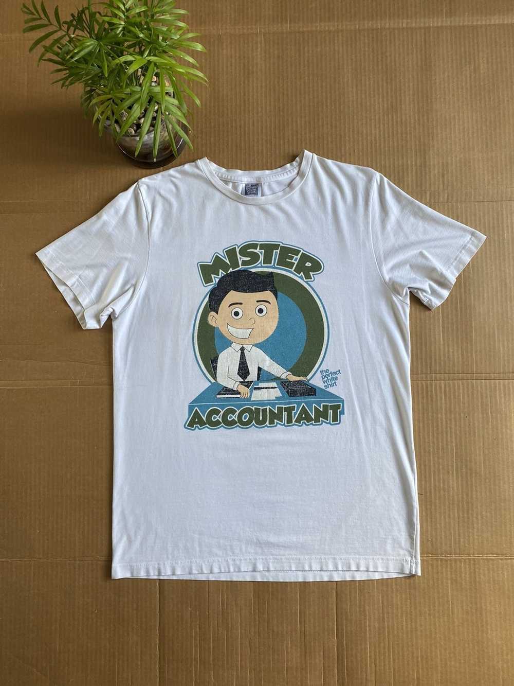 Other × Vintage Vintage Mister Accountant Graphic… - image 2
