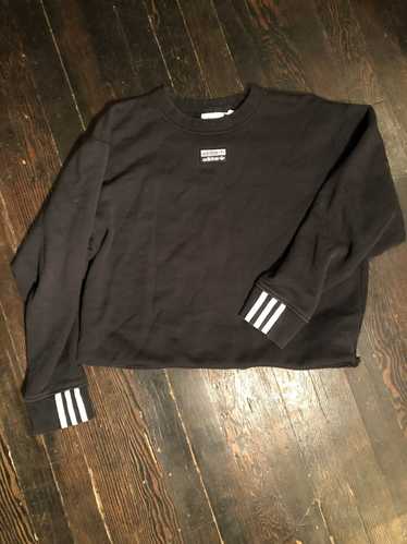 Adidas × Vintage Vintage Adidas Sweatshirt Croppe… - image 1