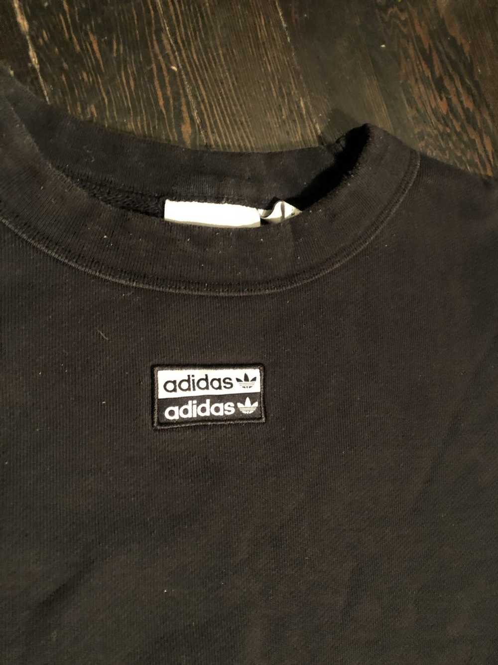 Adidas × Vintage Vintage Adidas Sweatshirt Croppe… - image 2