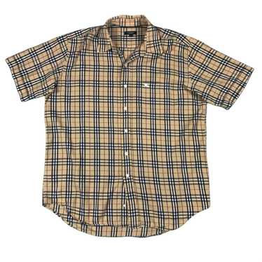 Burberry × Vintage Burberry Full print Shirt Nova… - image 1