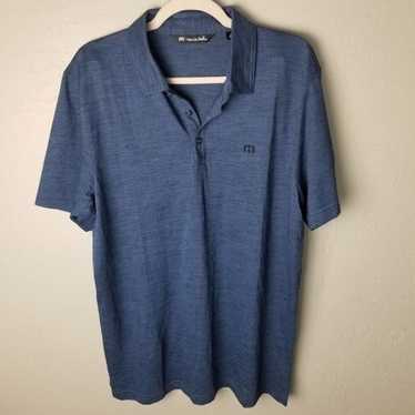 Travis Mathew Travis Mathew Men's L Heathered Blue