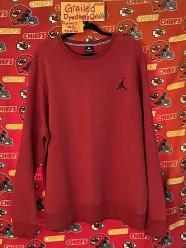 Jordan Brand × Nike Nike/Jordan sweater/ Red with 