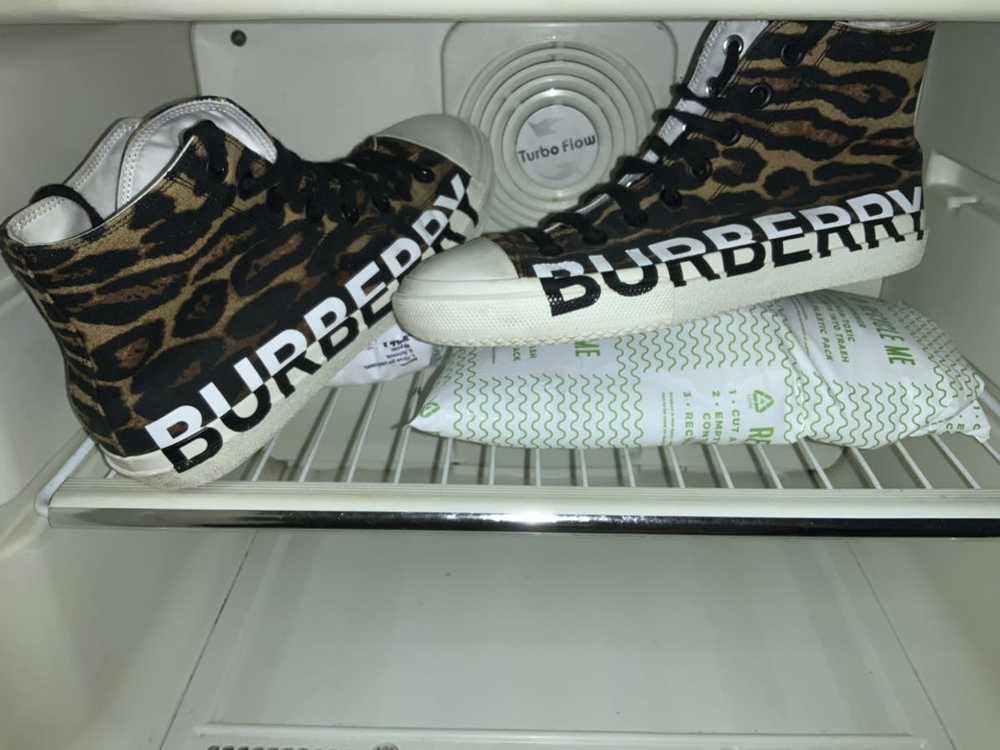 Burberry Burberry cheetah high top - image 1