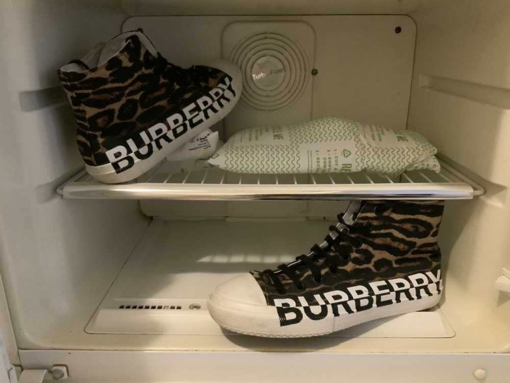 Burberry Burberry cheetah high top - image 2