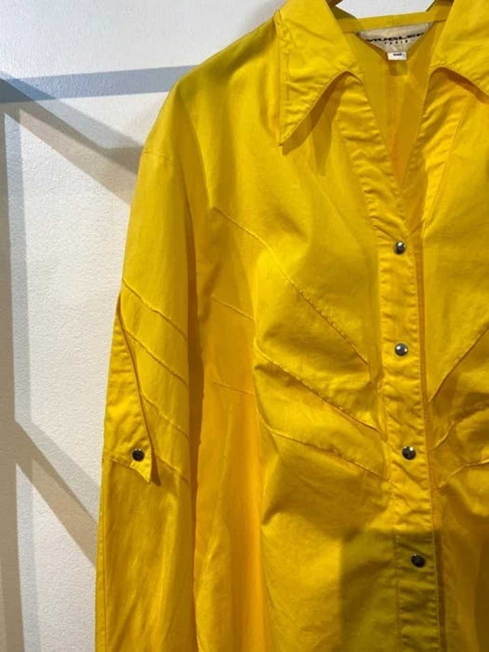 Thierry Mugler Mugler yellow Shirt - image 12
