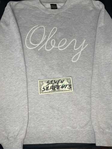 Obey Obey Embroidered Crewneck