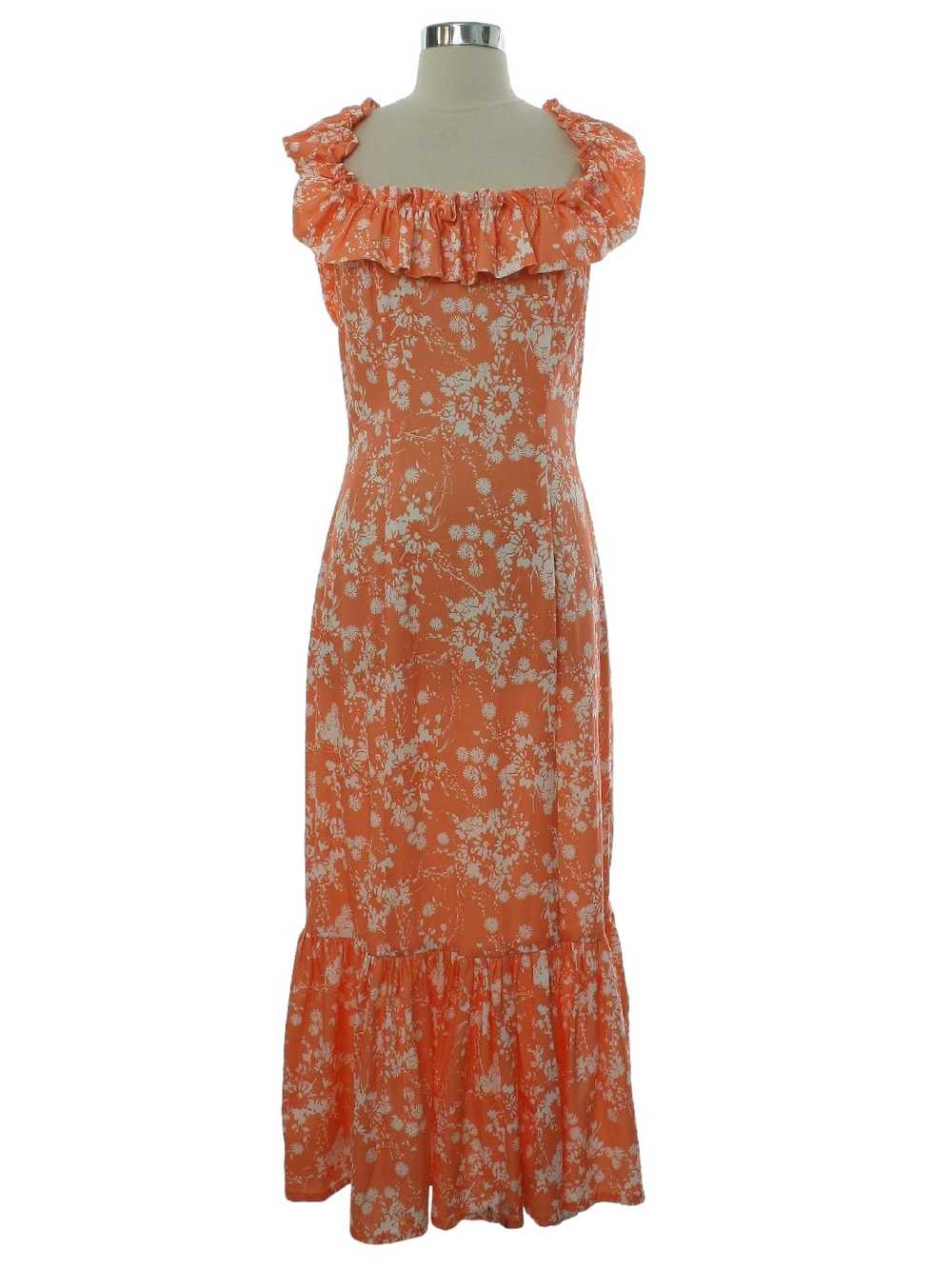 1960's Hawaiian Maxi Dress - image 1