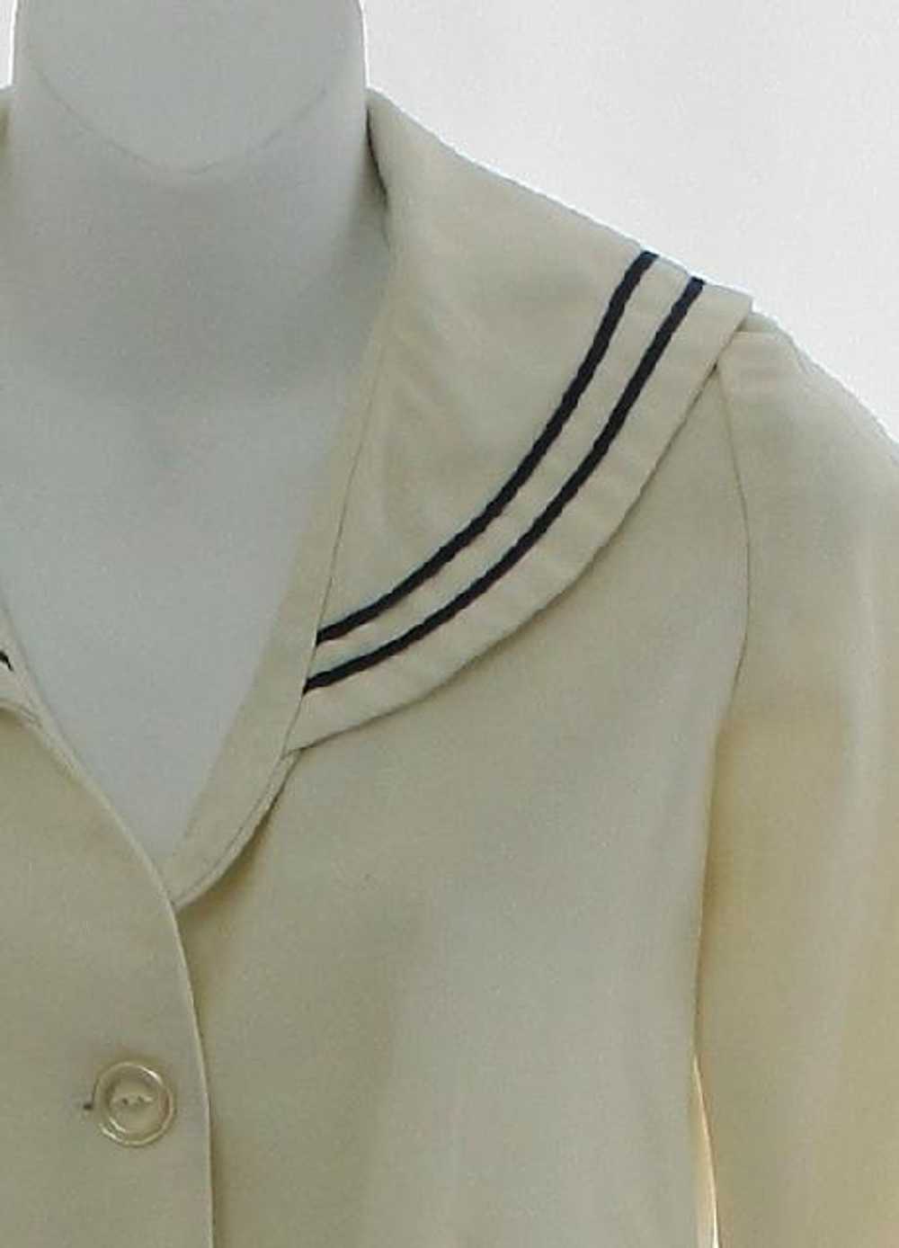 1960's Womens/Girls Sailor Style Shirt Jacket - image 2