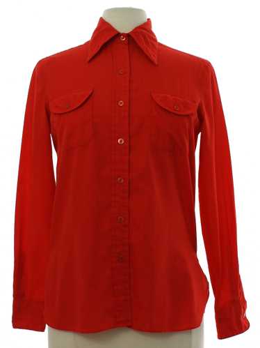 1970's Lady Manhattan Womens Mod Shirt