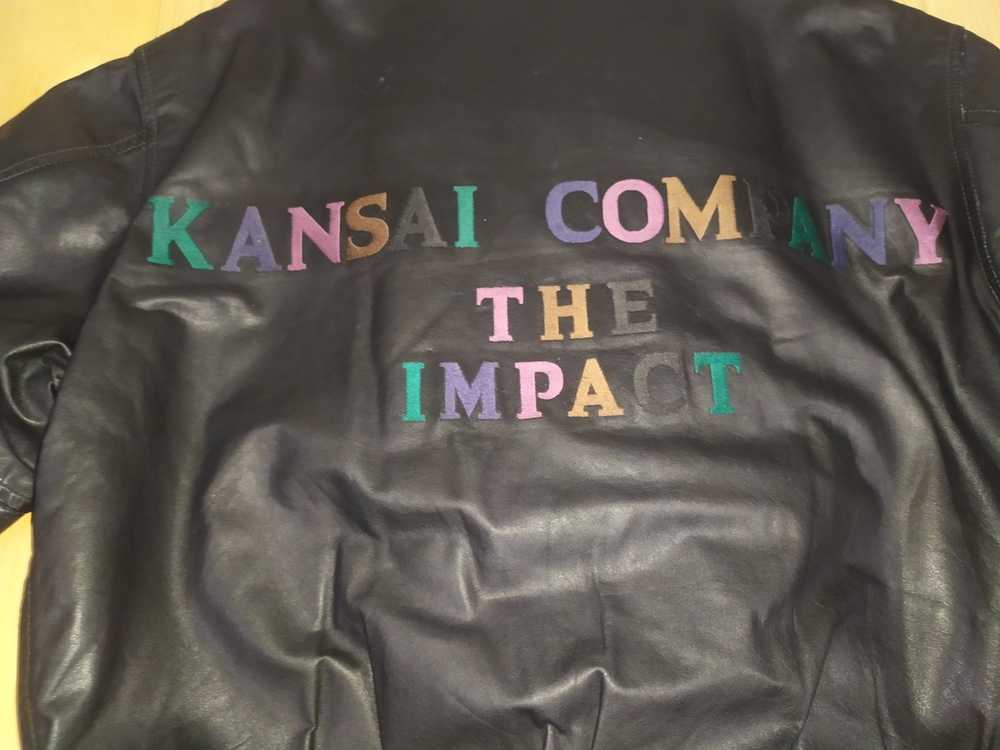 Designer × Kansai Yamamoto × Leather Jacket KANSA… - image 10