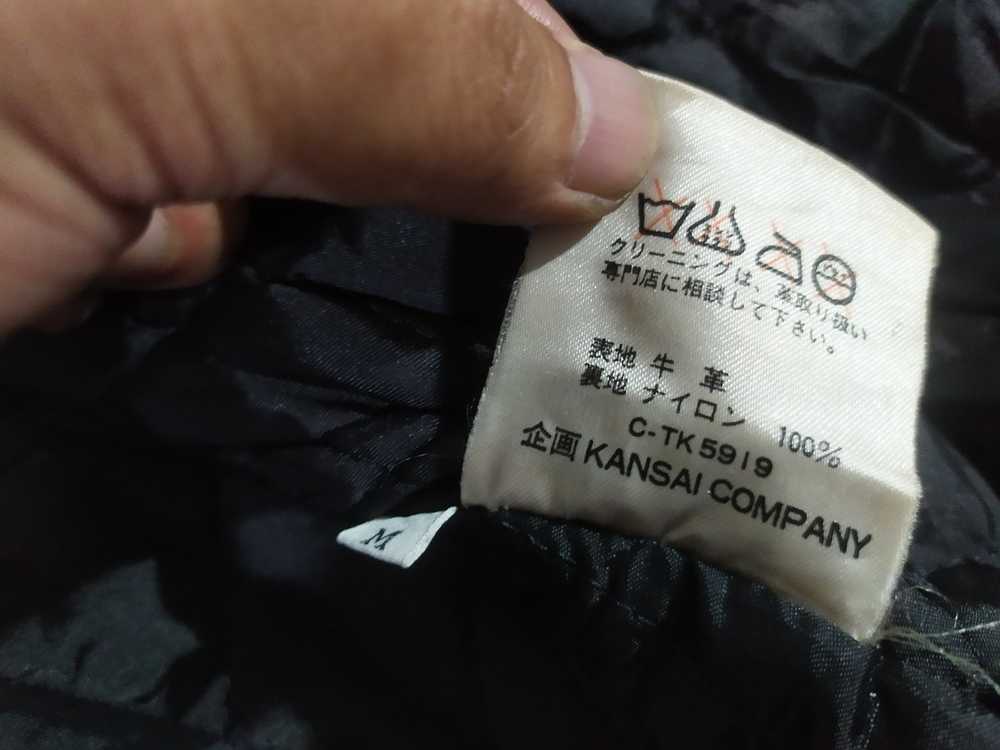Designer × Kansai Yamamoto × Leather Jacket KANSA… - image 3