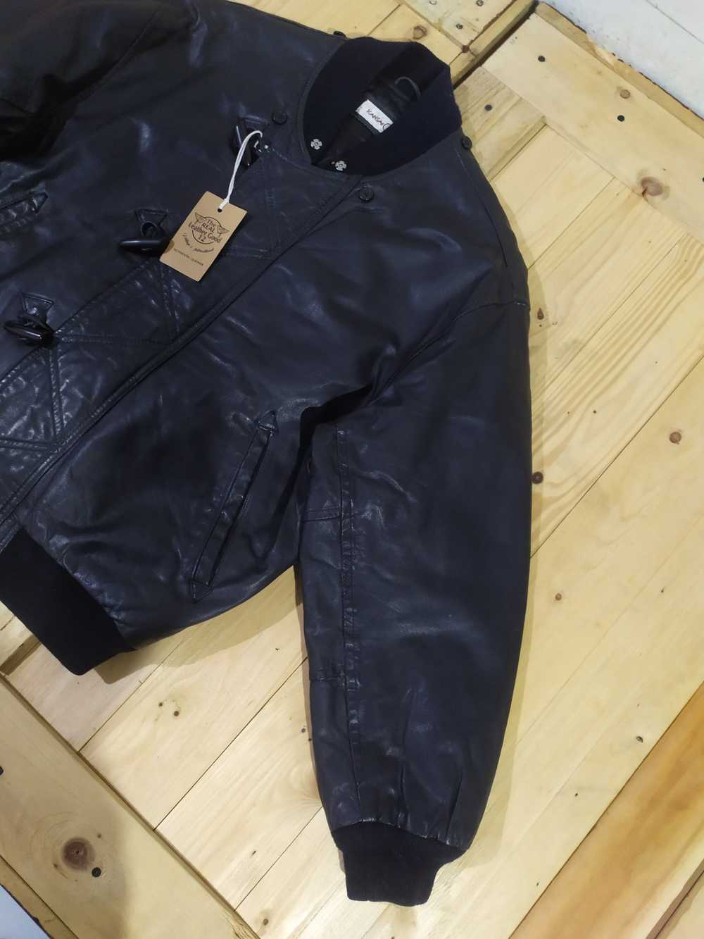 Designer × Kansai Yamamoto × Leather Jacket KANSA… - image 7